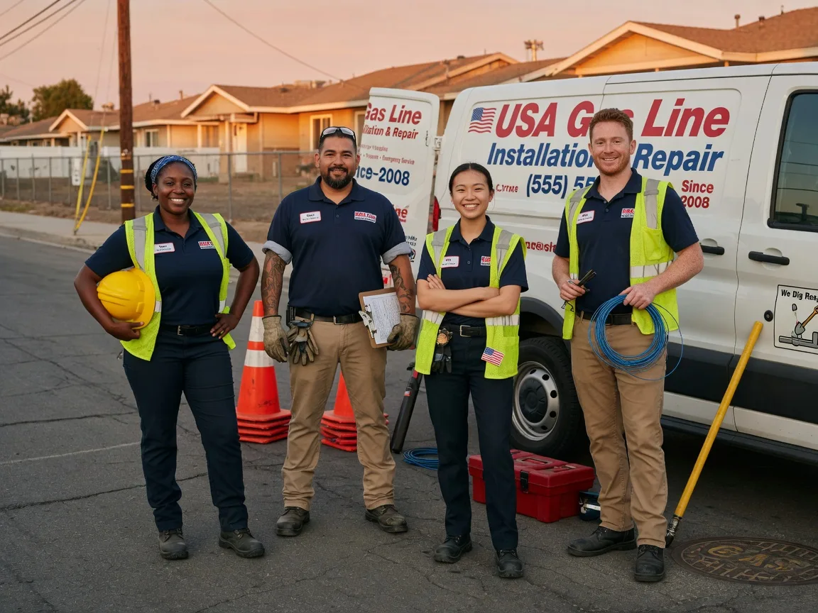 Gas Line Installation company in Saluda, VA